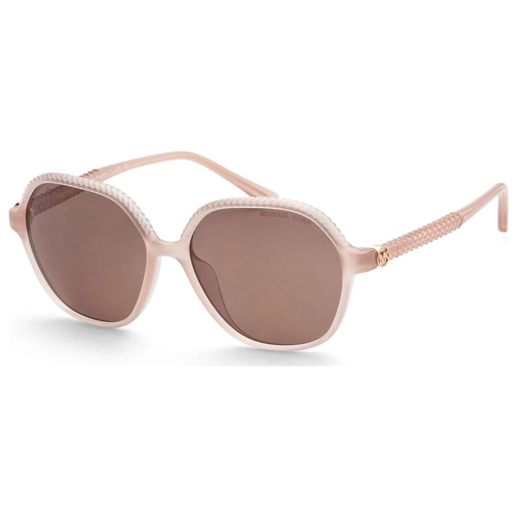 商品Michael Kors|Michael Kors Women's Pink Irregular Sunglasses,价格¥302,第1张图片