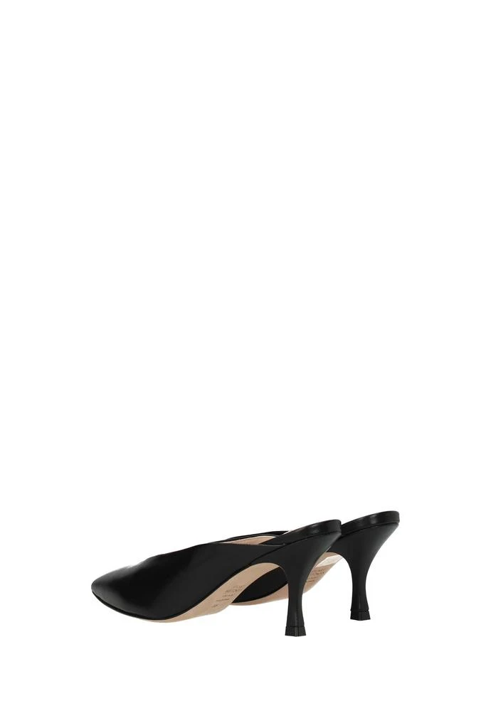 商品Stuart Weitzman|Sandals lulah Leather Black,价格¥1047,第4张图片详细描述