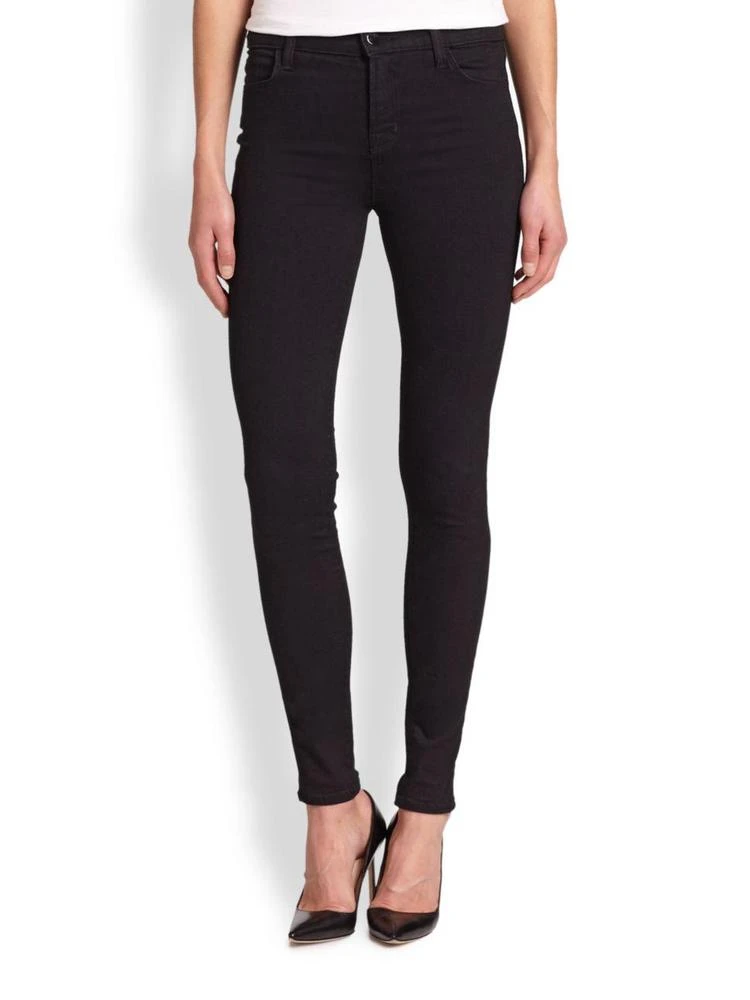 商品J Brand|Maria High-Rise Skinny In Photo Ready,价格¥1403,第1张图片