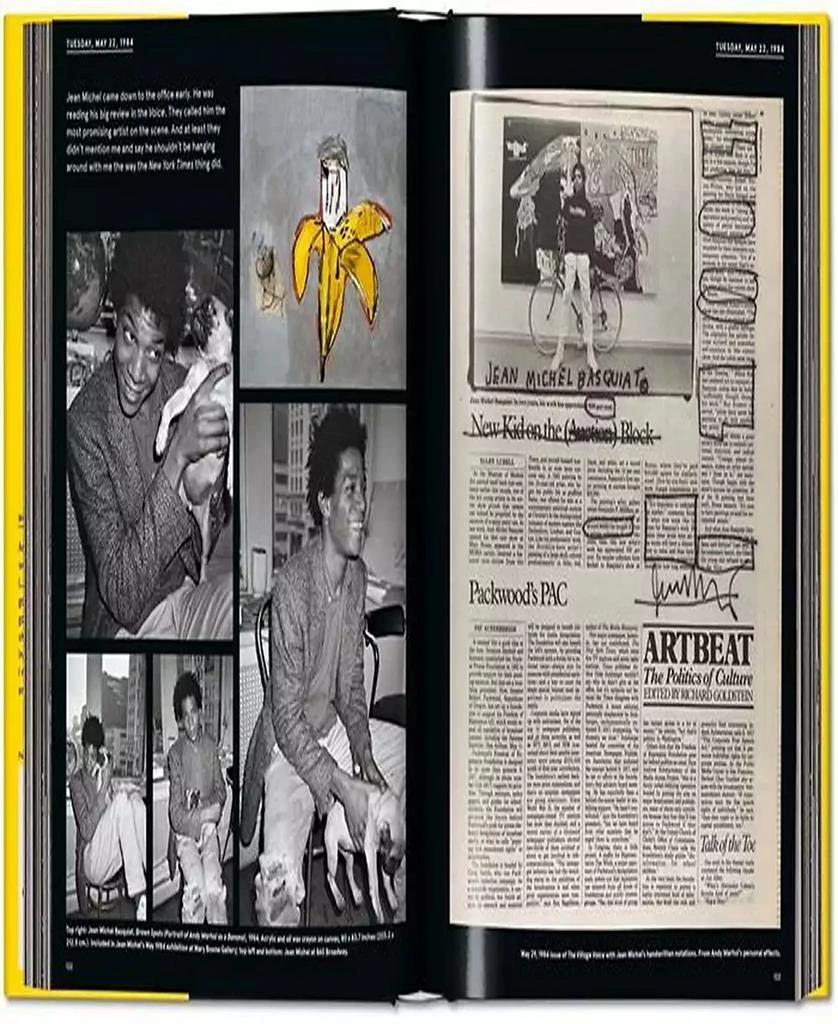 商品Barnes & Noble|Warhol On Basquiat. The Iconic Relationship told in Andy Warhol's Words and Pictures by Michael Dayton Hermann,价格¥447,第3张图片详细描述