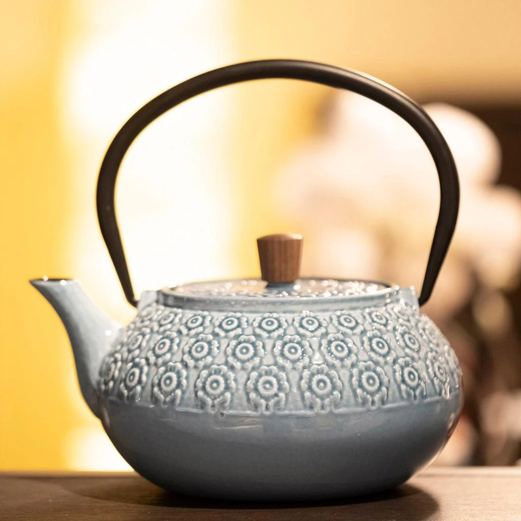 Enameled Cast Iron Teapot - Sakura 商品