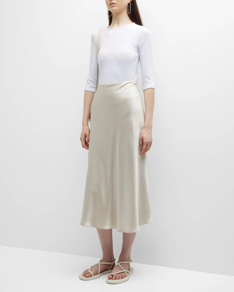 Elbow-Sleeve Crewneck T-Shirt 商品