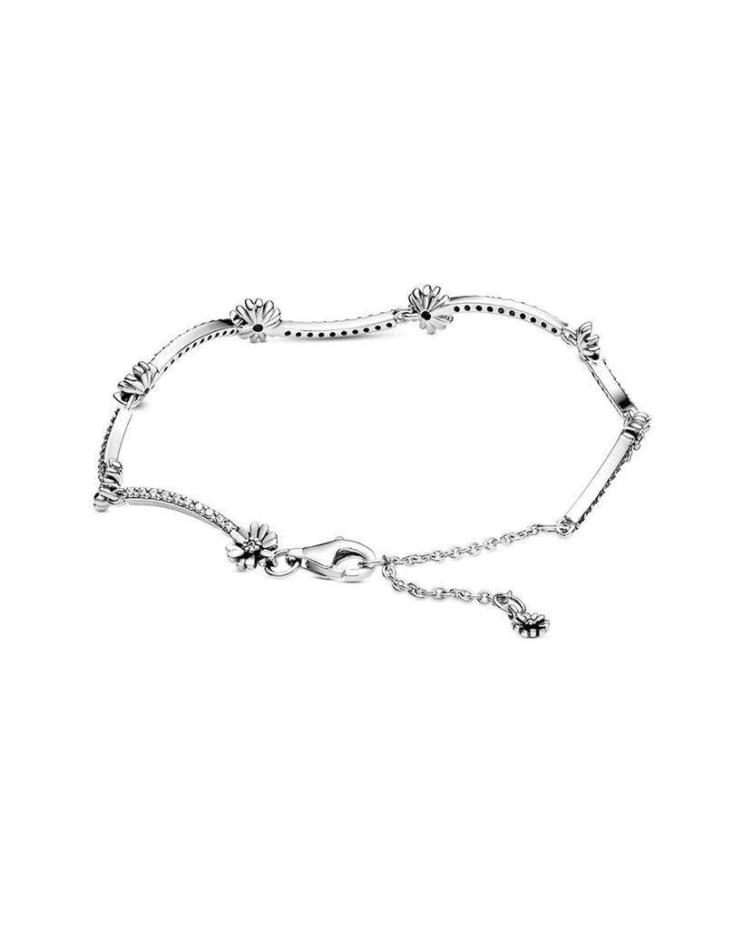商品PANDORA|Pandora Moments Silver Daisy Bracelet,价格¥364,第3张图片详细描述