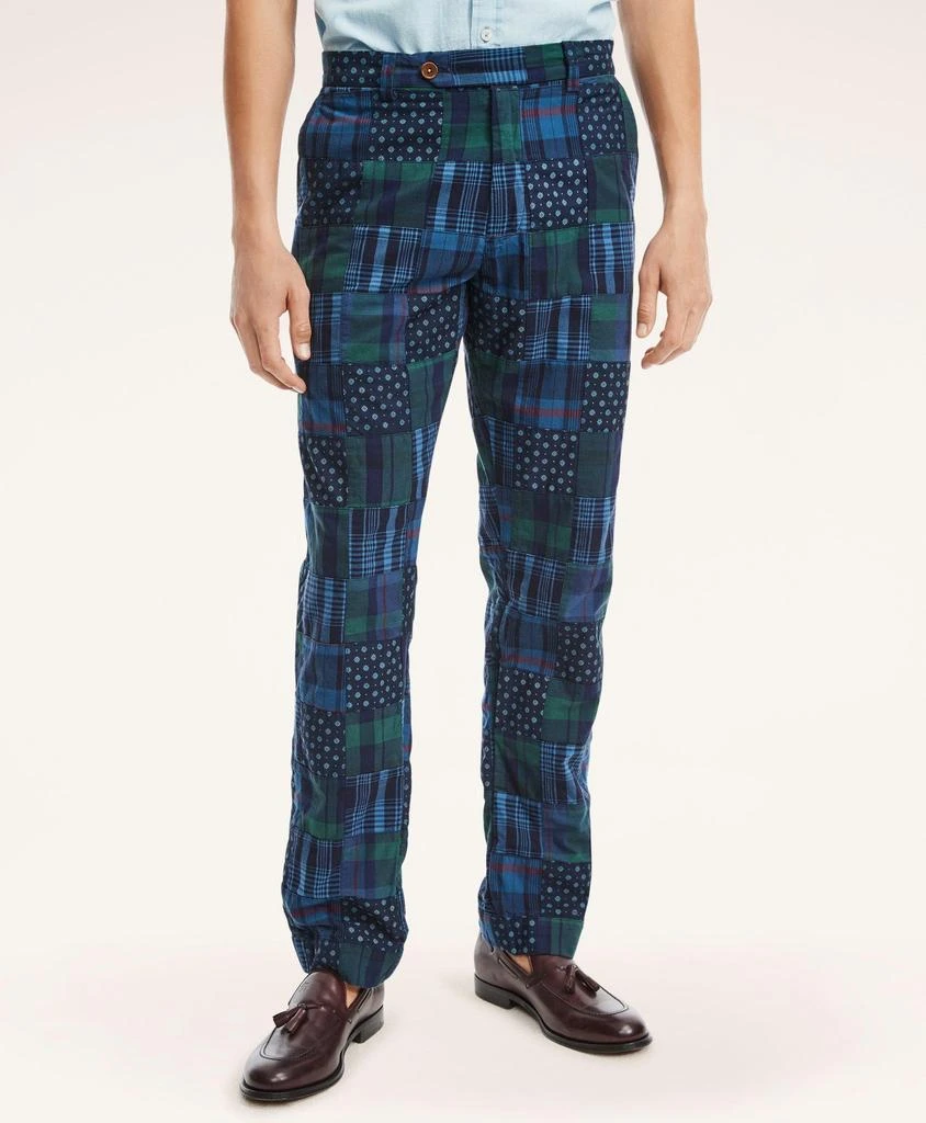 商品Brooks Brothers|Milano Slim-Fit Madras Chino Pants,价格¥493,第1张图片