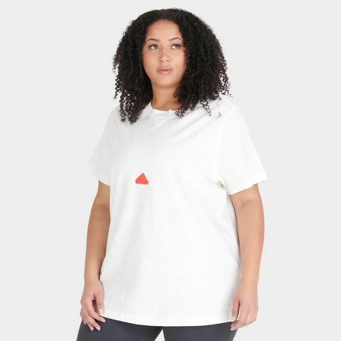 商品Adidas|Women's adidas Logo T-Shirt (Plus Size),价格¥262,第3张图片详细描述