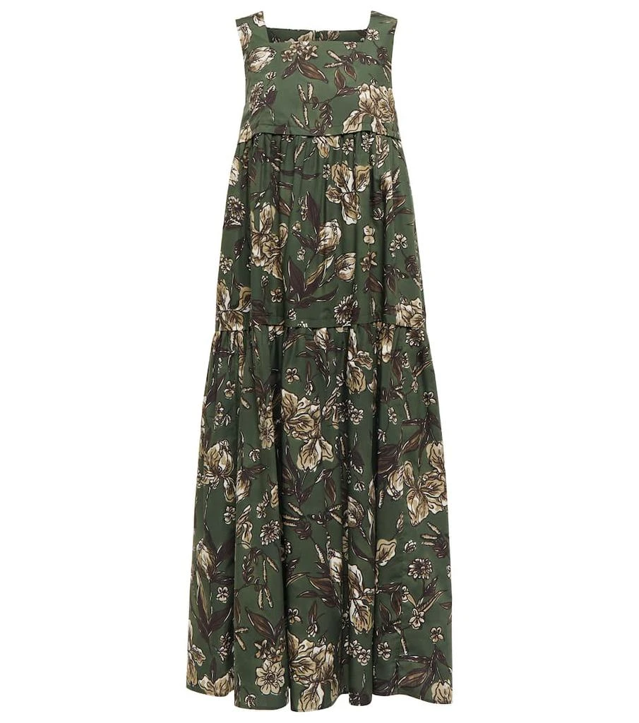 商品Max Mara|Cicala floral cotton midi dress,价格¥2841,第1张图片