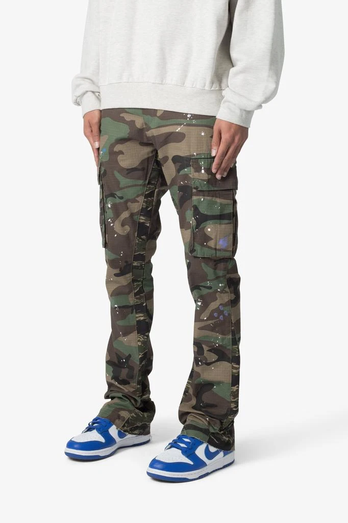 商品MNML|Bootcut Cargo Pants - Camo,价格¥211,第4张图片详细描述