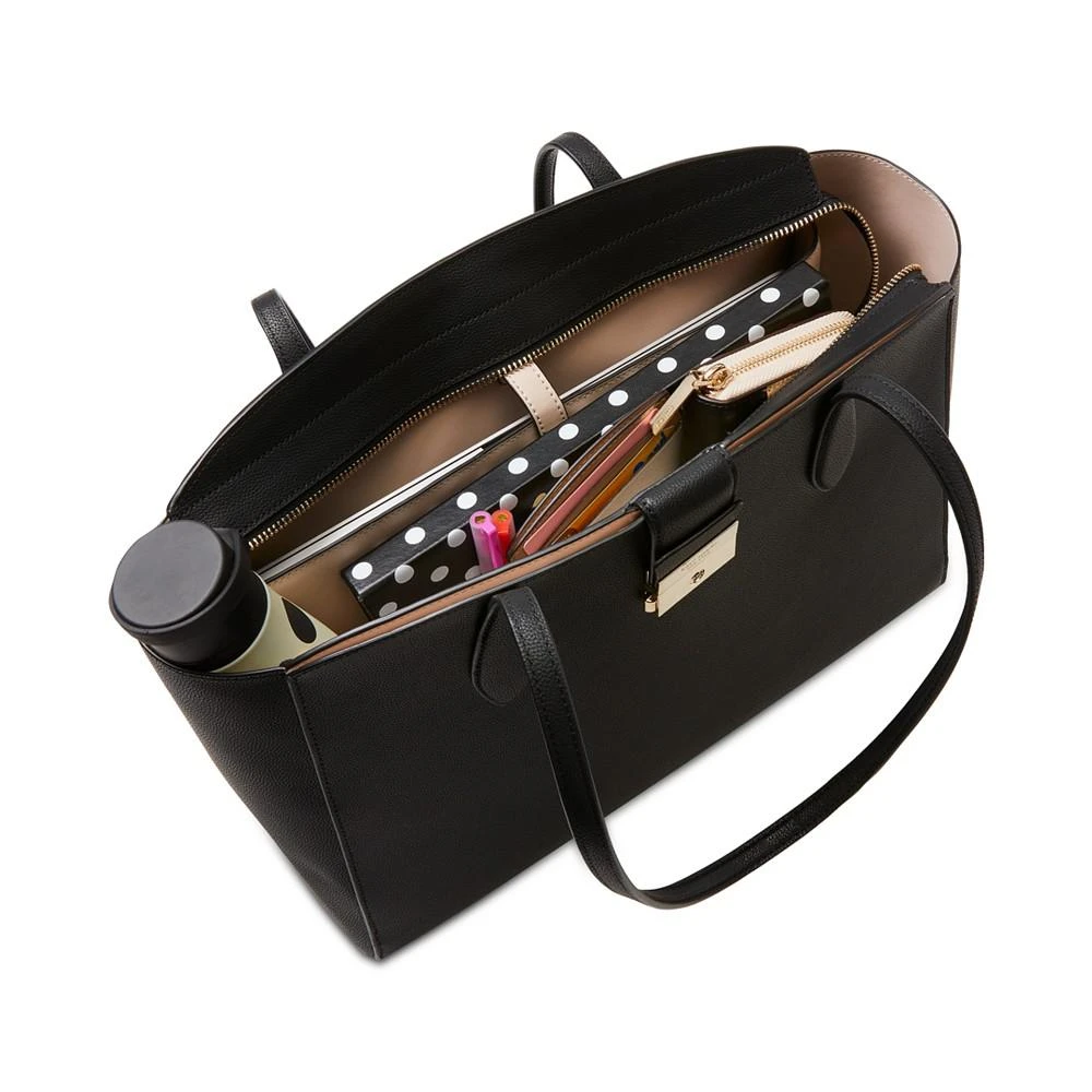 商品Kate Spade|Voyage Small Grain Textured Leather Tote,价格¥2989,第5张图片详细描述