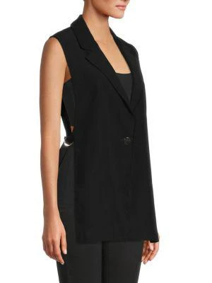 商品Tahari|​Long Button Vest,价格¥282,第3张图片详细描述