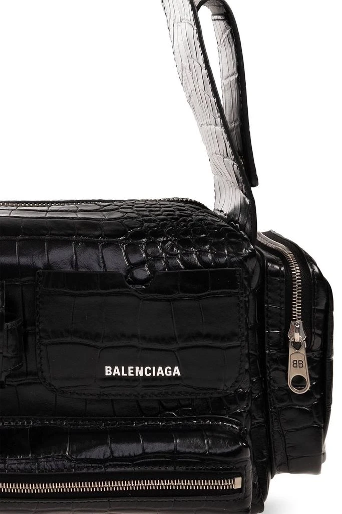 商品Balenciaga|Balenciaga Superbusy Embossed Small Shoulder Bag,价格¥12821,第4张图片详细描述