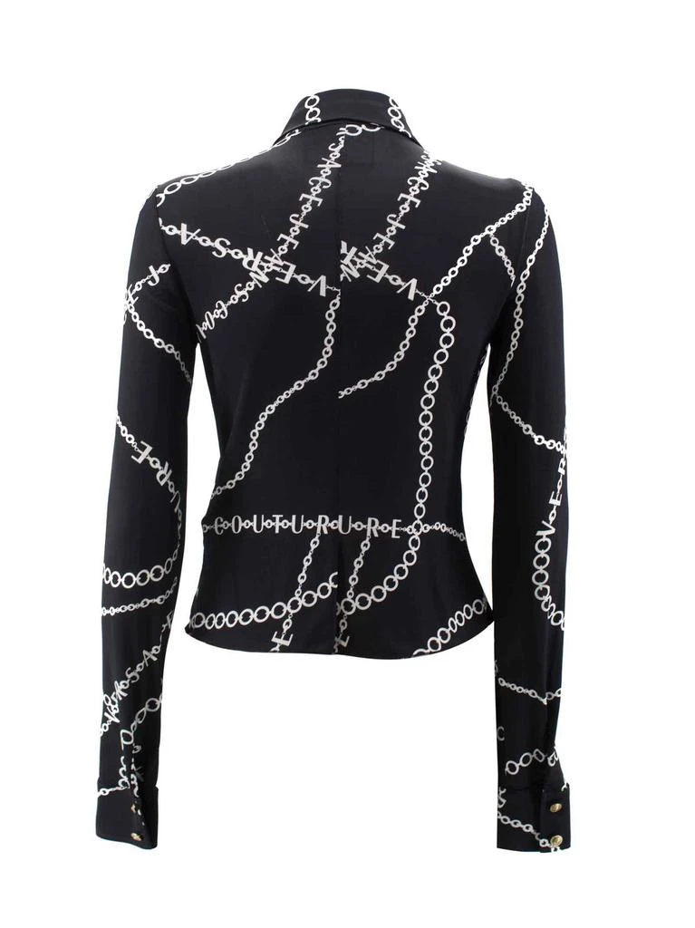 商品Versace|Versace Jeans Couture Necklace Print Long-Sleeved Shirt,价格¥2366,第2张图片详细描述