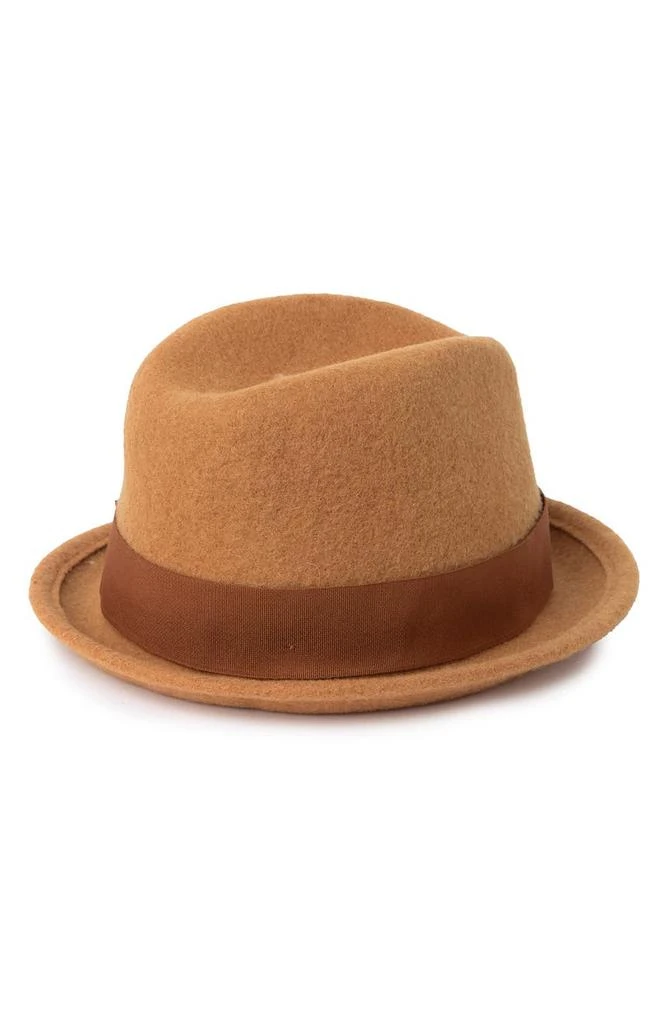 商品Brixton|Coltrain Felted Wool Fedora,价格¥111,第2张图片详细描述