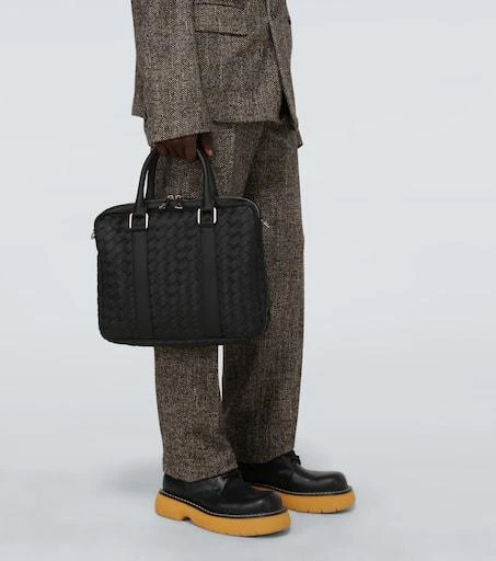 商品Bottega Veneta|Intrecciato leather briefcase,价格¥31235,第2张图片详细描述