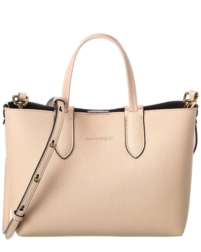 商品Alexander McQueen|Alexander McQueen Mini Leather Tote,价格¥5623,第1张图片