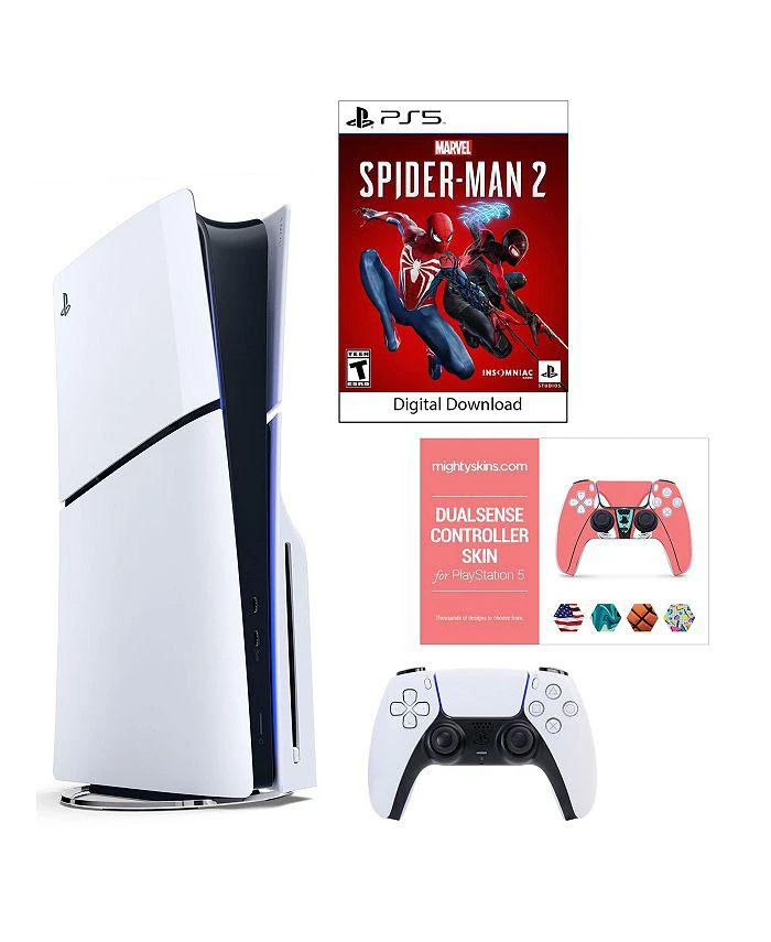 商品SONY|PS5 Spider Man 2 Console with Controller Skin,价格¥5535,第1张图片