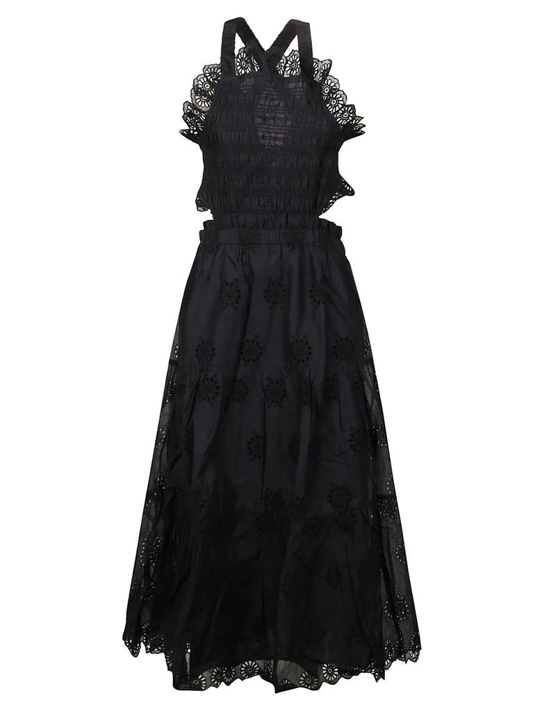 商品Sea New York|Sea New York Blaine Eyelet Apron Dress,价格¥3238,第1张图片