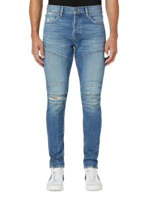 商品Hudson|Zack Skinny Moto Jeans,价格¥556,第1张图片