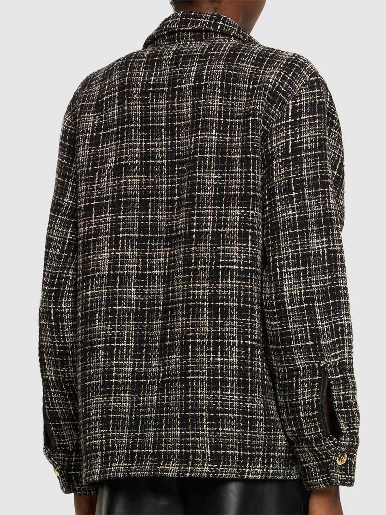 商品ANINE BING|Corey Metallic Plaid Jacket,价格¥2609,第2张图片详��细描述