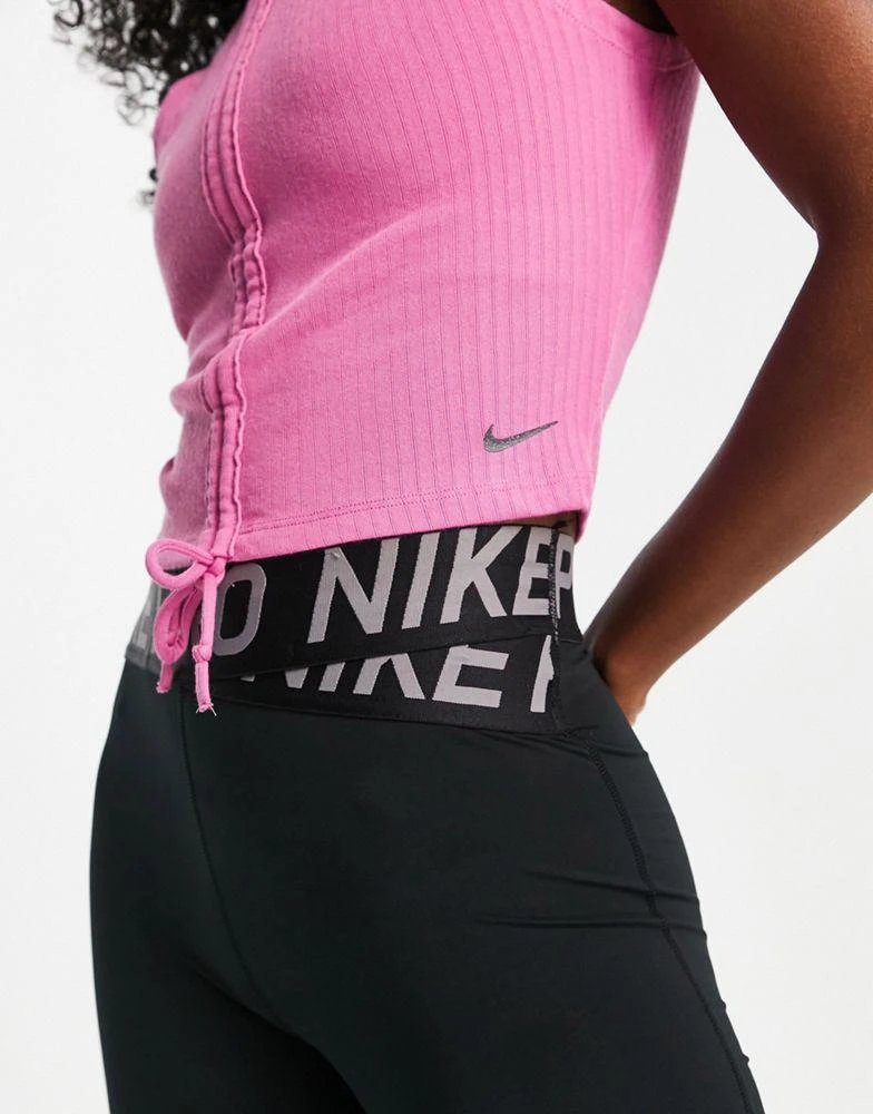商品NIKE|Nike Yoga Dri-FIT tie tank in pink,价格¥148,第3张图片详细描述