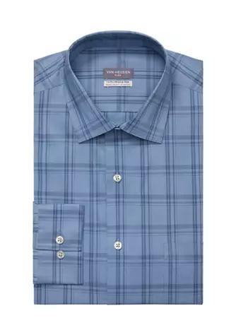 商品Van Heusen|Men's Ultra Wrinkle Free Stretch Collar Dress Shirt,价格¥437,第1张图片