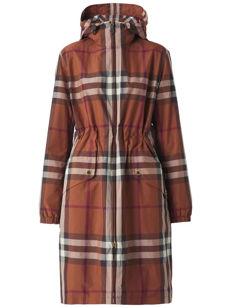 商品Burberry|Burberry - Checked Parka,价格¥10805,第1张图片