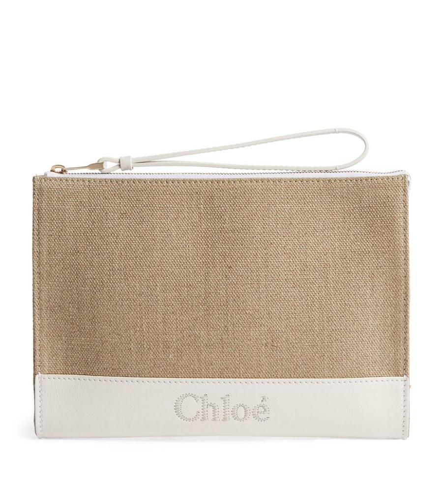 商品Chloé|Linen Sense Pouch,价格¥4380,第1张图片