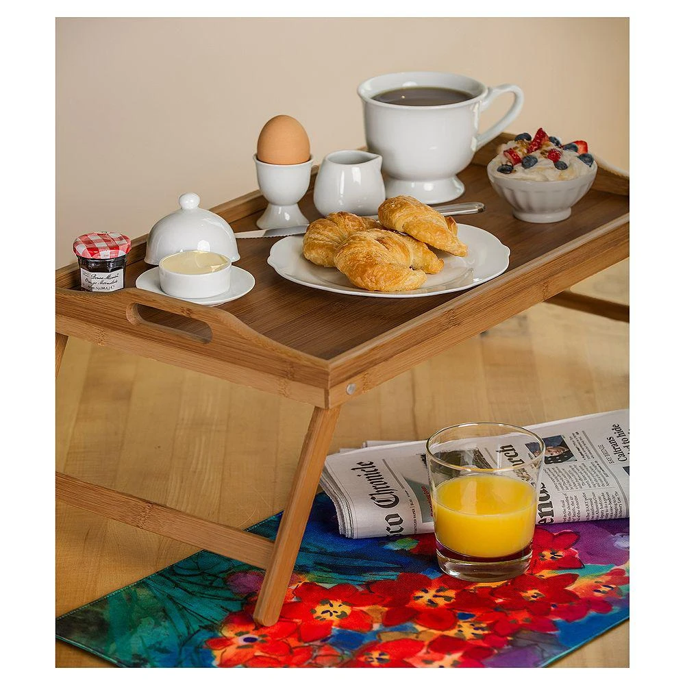 Folding Bamboo Breakfast Tray 商品