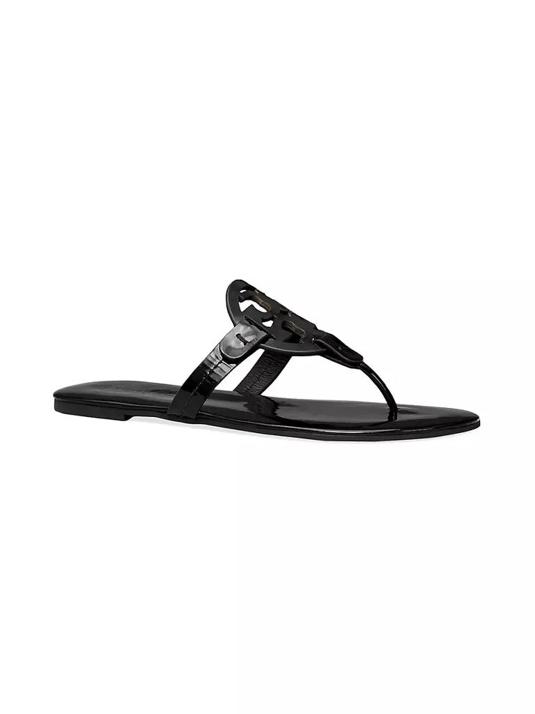 商品Tory Burch|Miller Soft Sandal, Patent Leather,价格¥1486,第2张图片详细描述