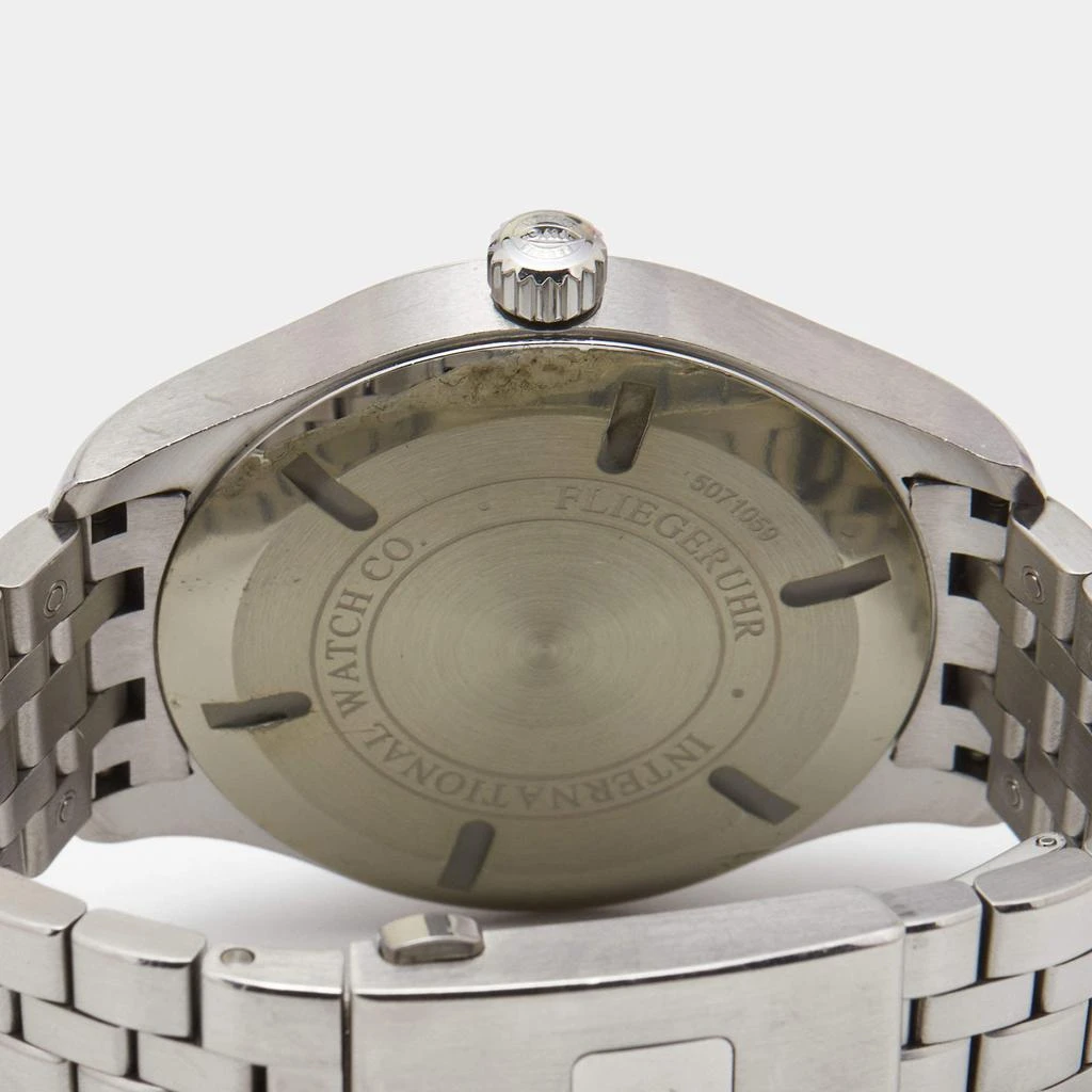 商品[二手商品] IWC Schaffhausen|IWC Schaffhausen Black Stainless Steel Pilot's Watch Mark XVII IW326504 Men's Wristwatch 41 mm,价格¥33276,第4张图片详细描述