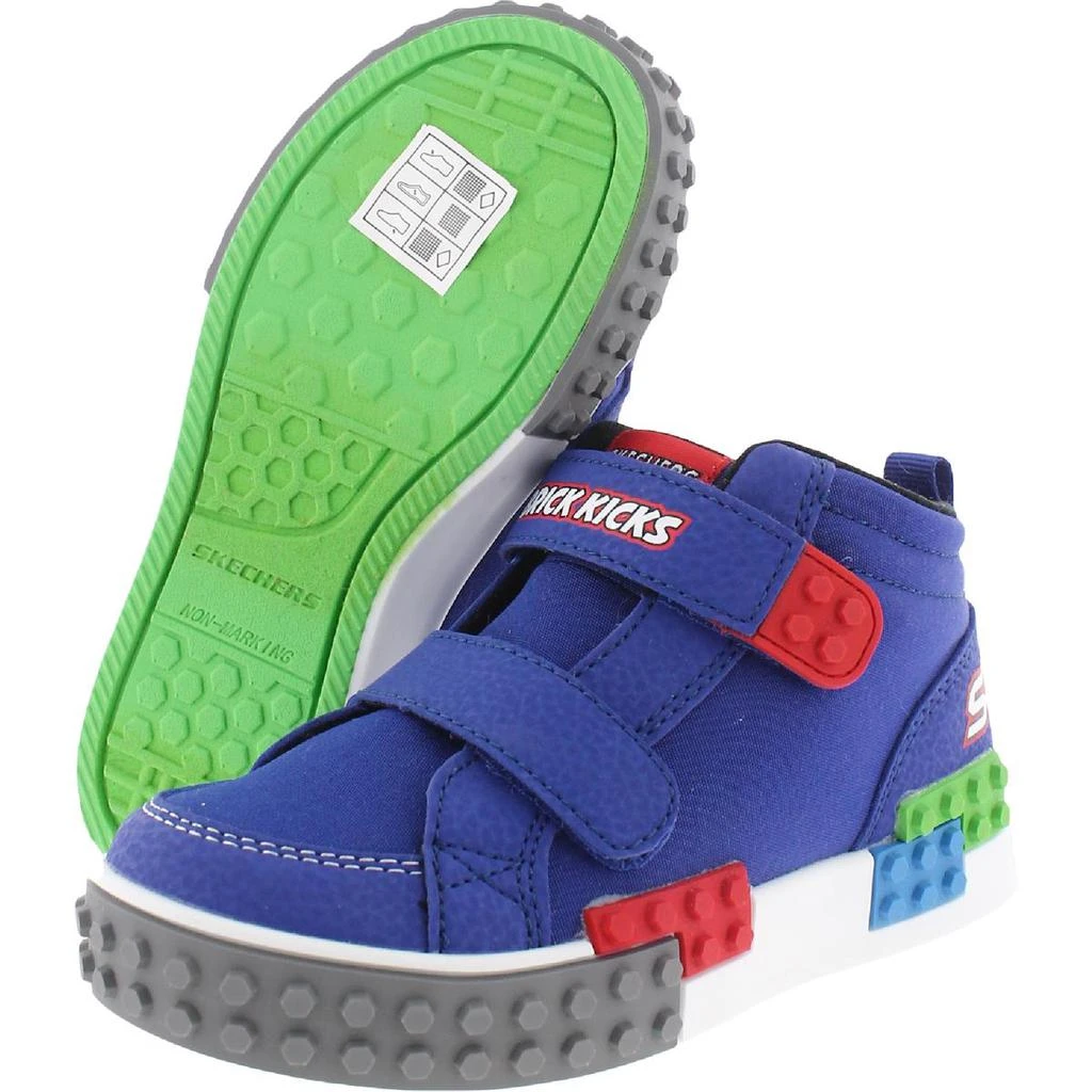 商品SKECHERS|Skechers Boys Kool Bricks-Lil Constructor Laceless Casual and Fashion Sneakers,价格¥199,第2张图片详细描述