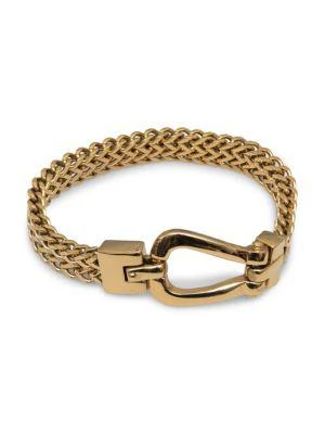 商品Jean Claude|Dell Arte By Jean Claude Jewelry Goldplated Stainless Steel Bracelet,价格¥414,第1张图片