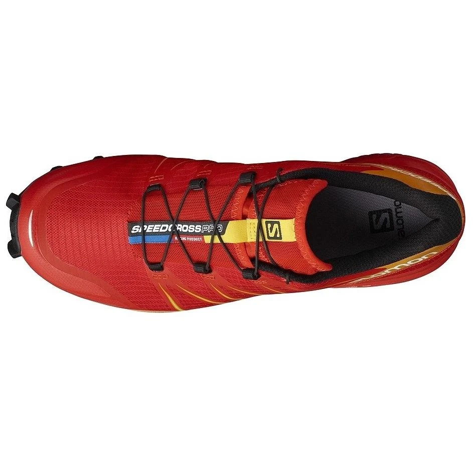 商品[国内直发] Salomon|萨洛蒙 SPEEDCROSS PRO 舒适运动耐磨 低帮跑步鞋 男 红黄,价格¥752,第4张图片详细描述