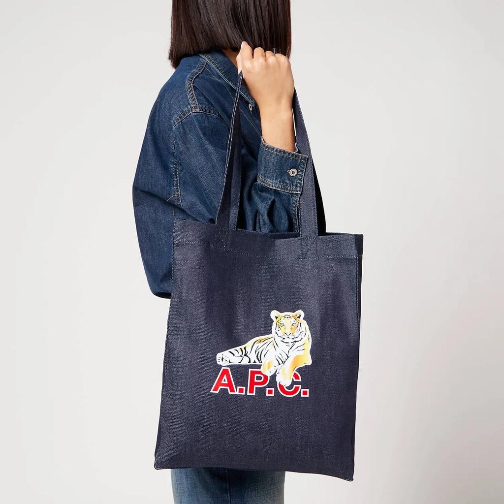 A.P.C. Women's Cny Tiger Tote Bag商品第2张图片规格展示