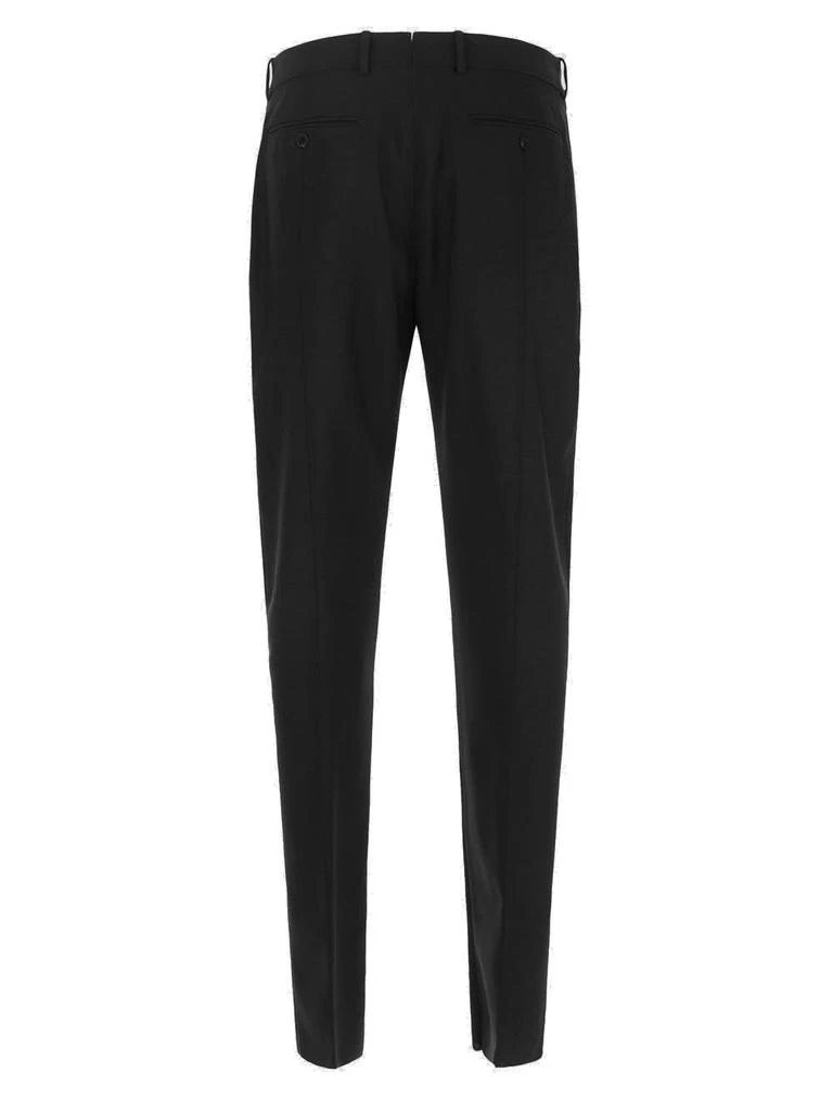 商品Alexander McQueen|Alexander McQueen Pressed-Crease Slim Cut Tailored Trousers,价格¥2450,第2张图片详细描述