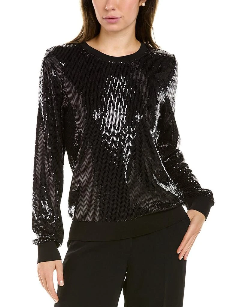 商品Tahari|Elie Tahari Sequin Pullover,价格¥638,第1张图片