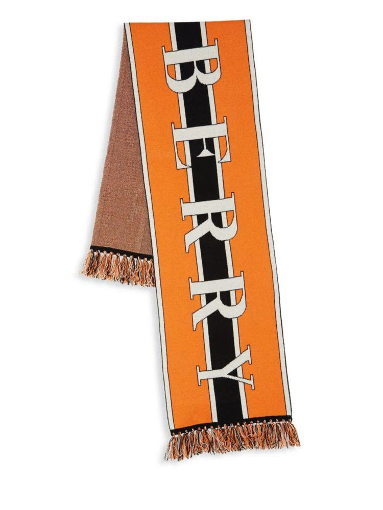 商品Burberry|大logo羊绒围巾,价格¥4095,第2张图片详细描述