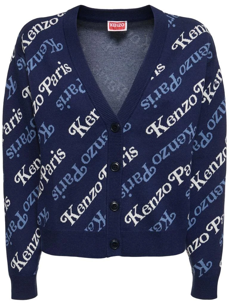 商品Kenzo|Kenzo X Verdy Cotton & Wool Cardigan,价格¥1887,第1张图片