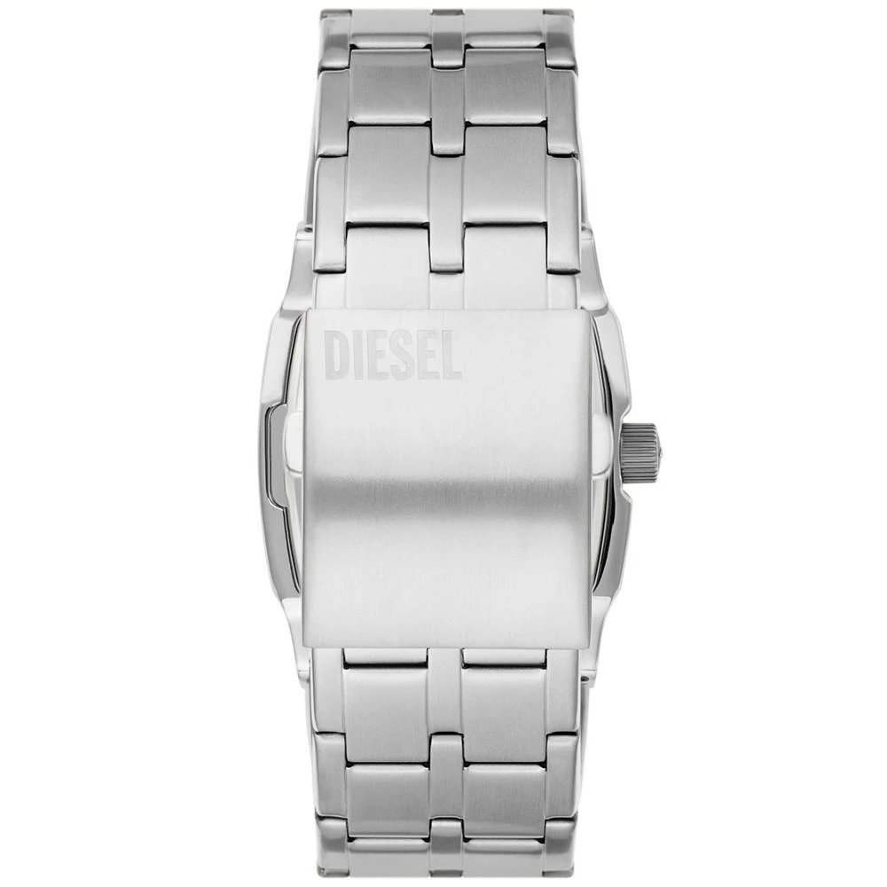 商品Diesel|Men's Cliffhanger Silver-Tone Stainless Steel Bracelet Watch, 36mm,价格¥1170,第3张图片详细描述