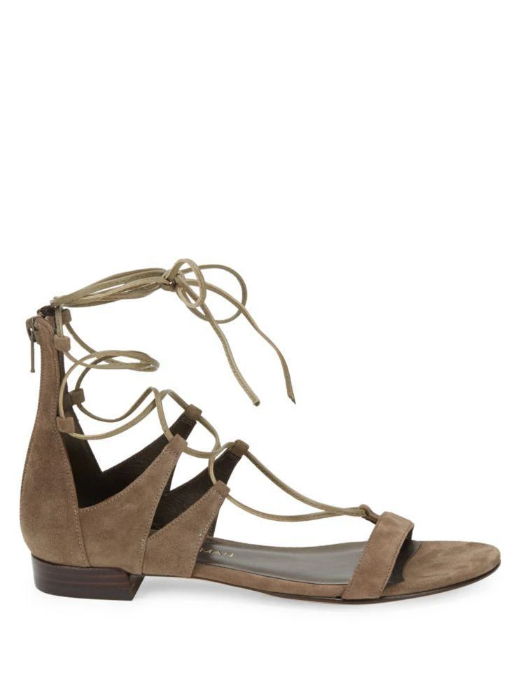商品Stuart Weitzman|Tieup Gladiator Sandals,价格¥786,第5张图片详细描述