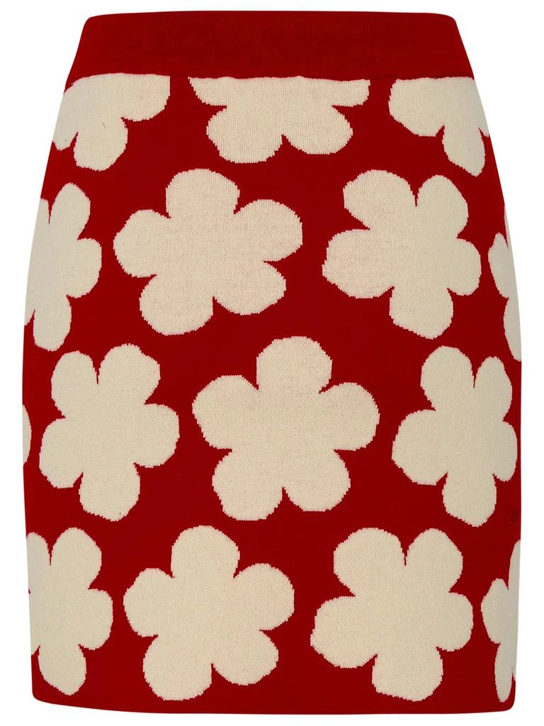 商品Kenzo|Kenzo Hana Dots Jacquard Mini Skirt,价格¥1383,第2张图片详细描述