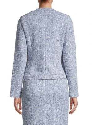 商品Karl Lagerfeld Paris|Knit Tweed Jacket,价格¥376,第2张图片详细描述