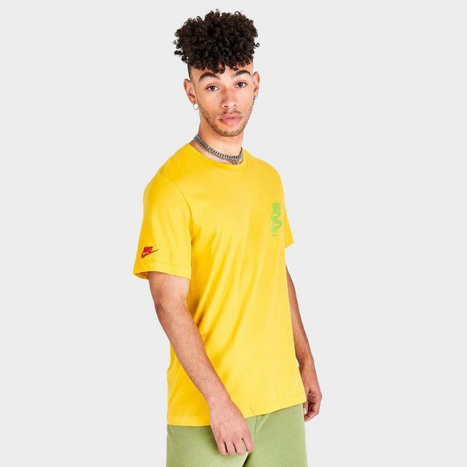 Men's Nike Sportswear Essentials+ Futura Glitch Graphic Short-Sleeve T-Shirt商品第3张图片规格展示