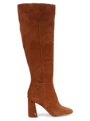 商品Sam Edelman|Clarem Suede Knee High Boots,价格¥1109,第3张图片详细描述