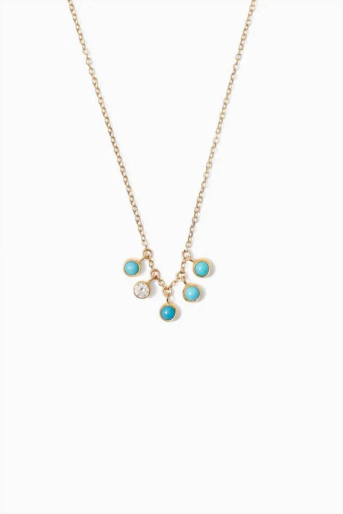 商品Chan Luu|Women's Delilah Charm Necklace In Turquoise,价格¥1206,第2张图片详细描述