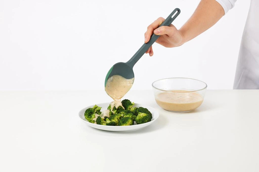 商品Lekue|Silicone Serving Spoon, Green,价格¥103,第2张图片详细描述