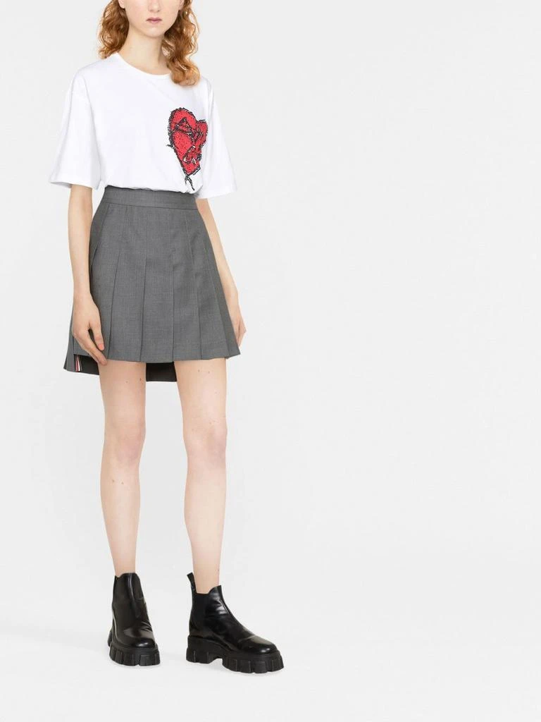 商品Alexander McQueen|ALEXANDER MCQUEEN Chest logo t-shirt,价格¥1661,第4张图片详细描述