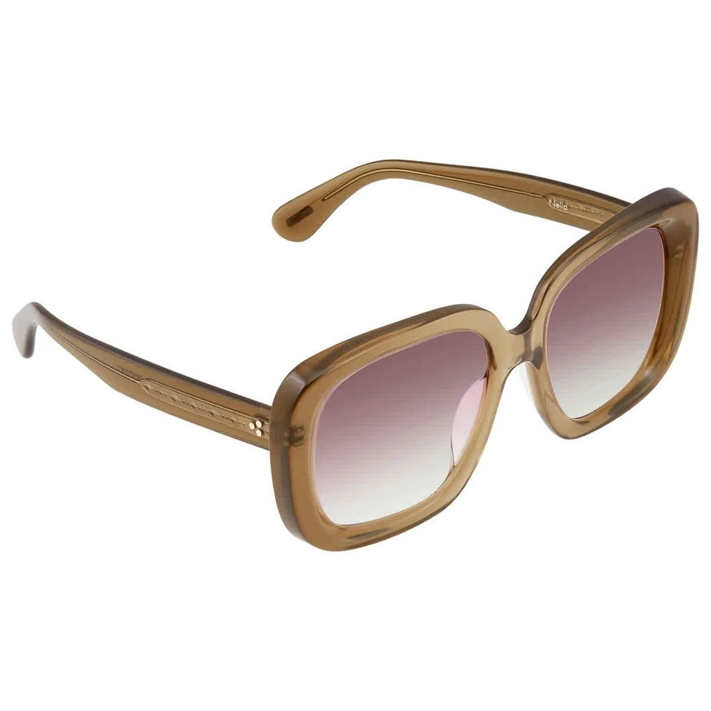 商品Oliver Peoples|Nella Soft Pink Gradient Mirror Ladies Sunglasses OV5428SU 1678H9 56,价格¥746,第1张图片