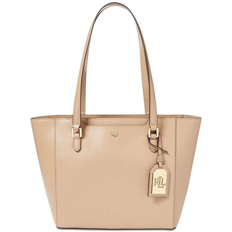 商品Ralph Lauren|Saffiano Leather Halee II Tote,价格¥747,第1张图片