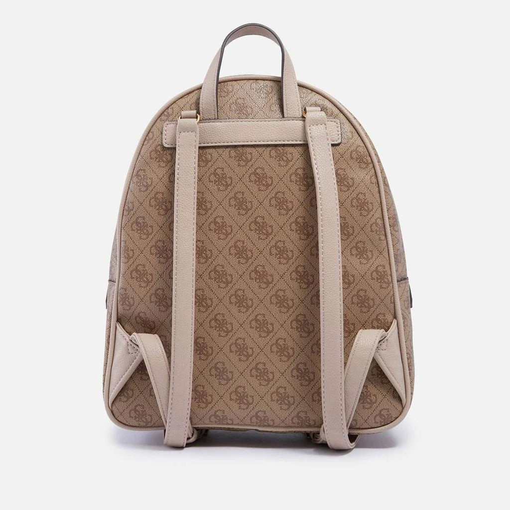 商品GUESS|Guess Women's Manhattan Large Backpack - Latte Logo,价格¥1223,第3张图片详细描述