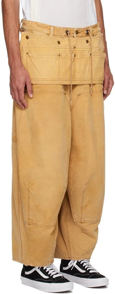 商品Needles|Tan H.D. Apron Trousers,价格¥2592,第2张图片详细描述